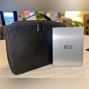 BEIS Cosmetic Makeup Organizer Makeup Travel Case BLACK
